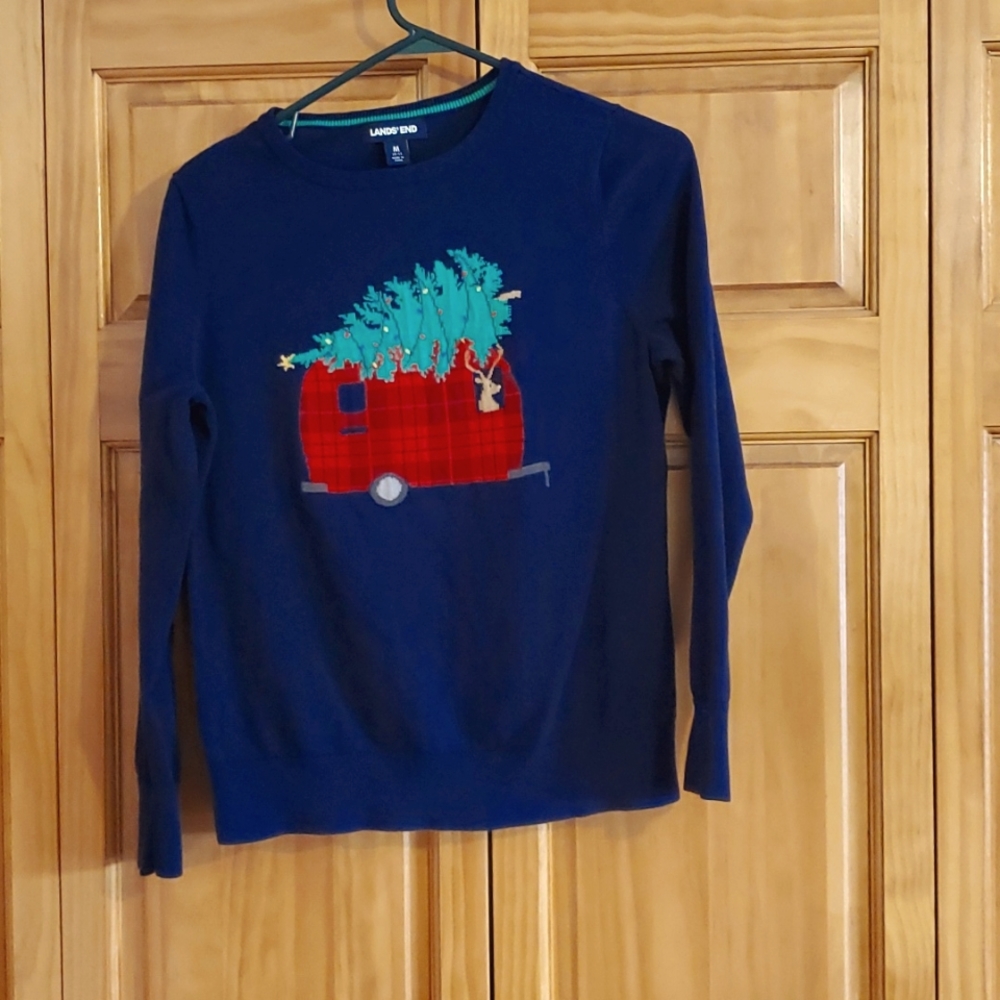 Lands End Holiday Sweater